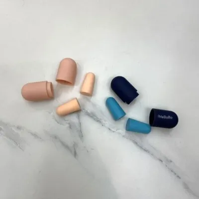 귀마개 도서관 이어플러그 수면 소음방지 집중향상 귀마개 공부 케이스포함 독서실