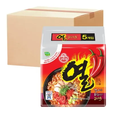 오뚜기 열라면 멀티팩 (120g5개입) x 8팩 (총40개입)