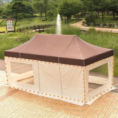 몽골텐트 야외천막 캐노피천막 3x4.5 자동차 차량용 간이주차장 주차장가림막 카페그늘막