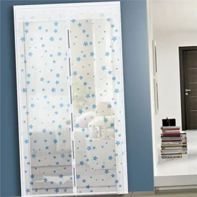 현관 자석 방충망 현관 자동 방충망 찍찍이 촘촘한 베란다 방문 바람막이
