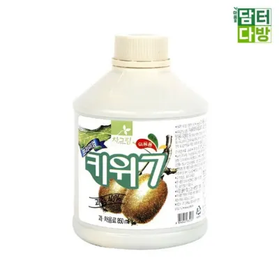 (무배) 차그림 농축과일원액 키위 원액 850ml