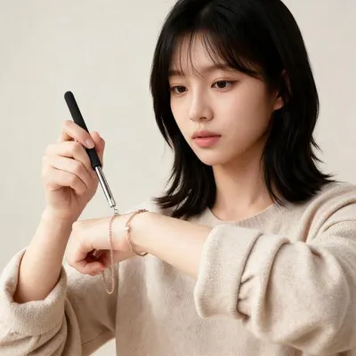 팔찌 착용 보조기 팔찌채우기 도구 혼자 보조 장치 혼자서 손목 쥬얼리 손 아이템