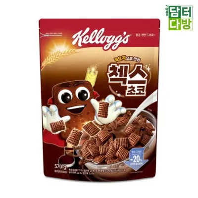 켈로그 오곡 첵스초코 시리얼 570g