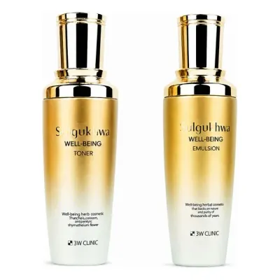 (스킨+로션) 설국화 웰빙 한방 청결 스킨 로션 120ml