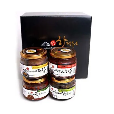 유리병 500g 4종세트