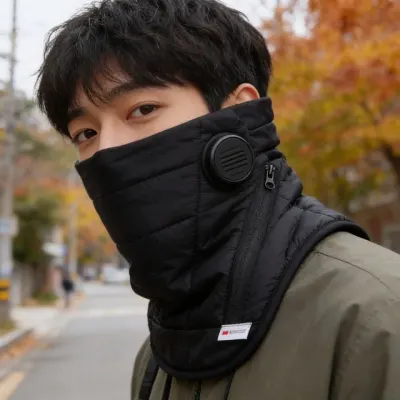 오토바이 넥워머 방한 페이크폴라 방수 패딩 겨울 라이딩 방풍 마스크