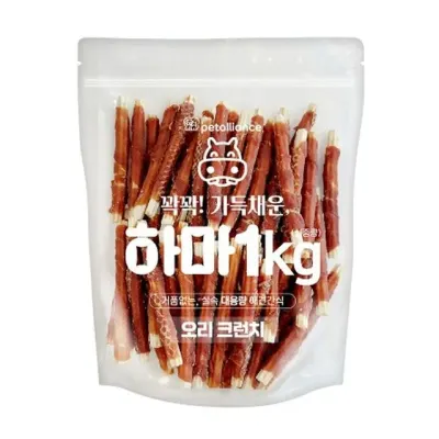 펫얼라이언스 하마 오리 크런치 1kg