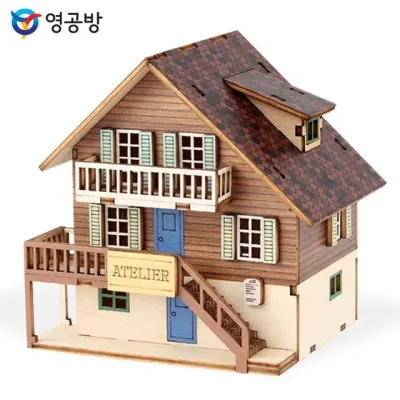 영공방 미니 카페 드 유럽 아뜰리에 (YM595)