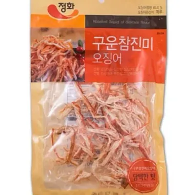 정화식품 구운 참진미 오징어 40g