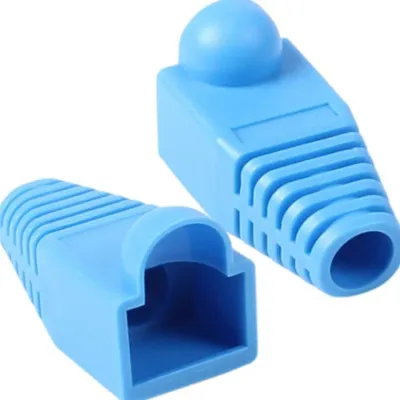 RJ-45 통부트 블루 랜케이블 랜선커버 플러그보호캡 랜선보호 랜선덮개