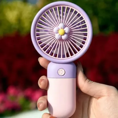 BLDC 무소음 초강력 미니 냉각 선풍기 휴대용 허리 손풍기