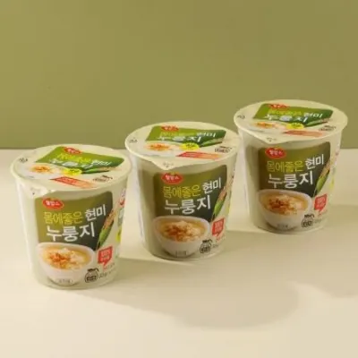 컵누룽지 33gx30개입 현미 밥류 현미컵누룽지 간편 냉장식품 건강식
