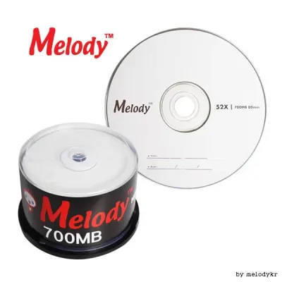 [멜로디] 공CD 700M 52X 50 케익
