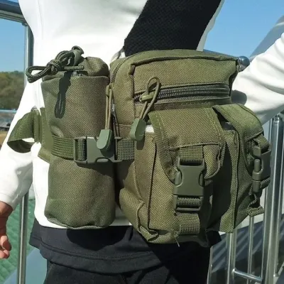 전술포켓 올리브 등산힙색 파우치 벨트파우치 작업 힙색 등산힙쌕 남자가방 러닝 미니 허리백