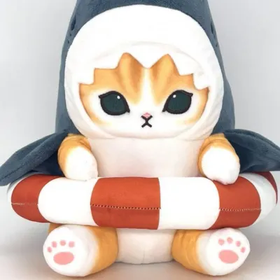 28cm BIG 상어냥 모후샌드 튜브