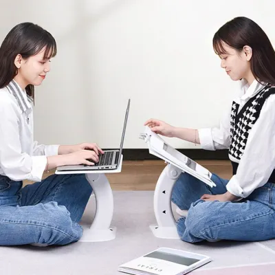 휴대용 노트북테이블 노트북거치대 받침대 트레이 태블릿스탠드 독서대 각도조절