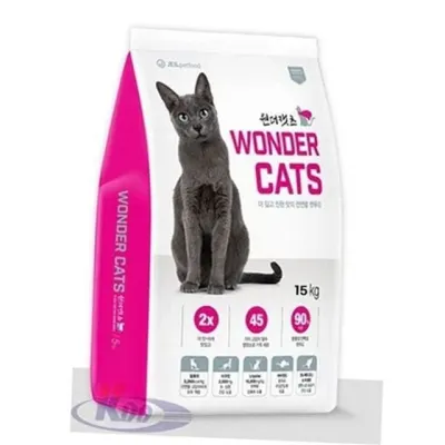 고양이 사료 고양이 건식 사료 반려동물 국내산 성묘용 대용량 주식 동물성 영양 균형 잡힌 필수 간식 강화