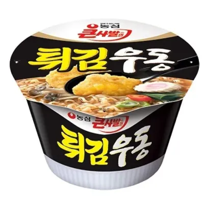 큰사발 용기 우동 16개 대용량 세트