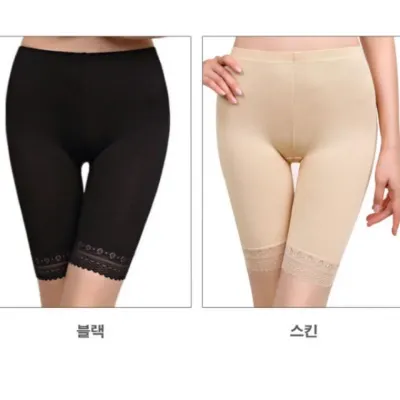 언더웨어 고쟁이 속바지 정전기방지 빅사이즈 기본 속치마 밀려올라가지않는