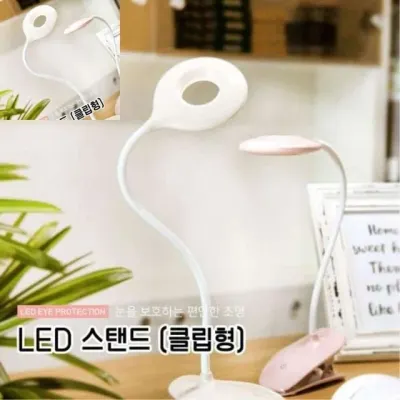 클립형 마카롱 LED스탠드 탁상조명 충전식 휴대용스탠드 책상스탠드 책상조명등led 책상스탠드조명 독서실