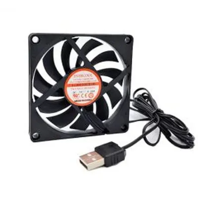 쿨링팬 80mm 10.8T 2볼베어링 DC 5V USB 전자기기 PC 소형장비 냉각팬 쿨러 팬