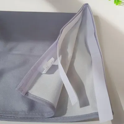 단색 찍찍이 가림막 커튼 바란스 100x 70cm 실내 인테리어 가리개 주방 패브릭