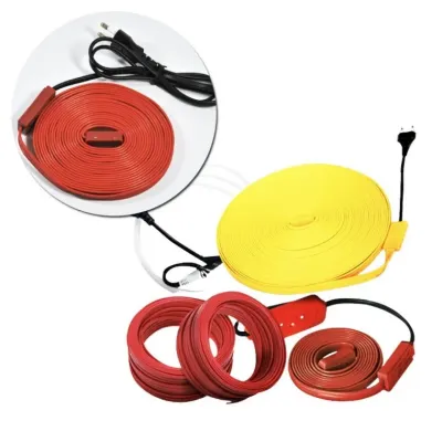 겨울철 수도관 동파방지기 30m 발열온도 50 도 PVC