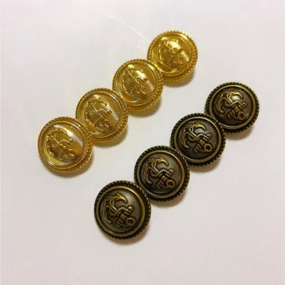 4P 교복 코트 정장 25mm 단추 빈티지단추