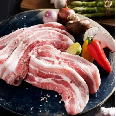 한돈 구이용 삼겹살 국내산 냉장 도드람 1kg pork belly