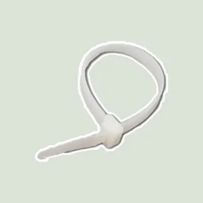 케이블타이 흰색 선정리 밴드 두꺼운 특대형 45cm 100개입 충전기 전선정리 정리기