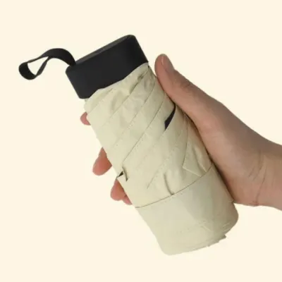 미니 초경량 육각 암막 양우산 자외선차단 휴대용 접이식 여름 우양산