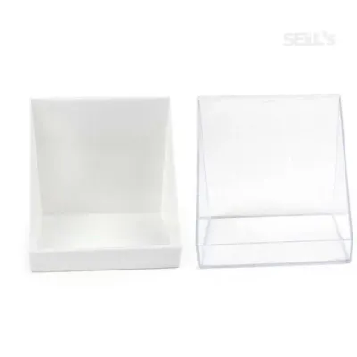 부착식 사다리꼴 수납함 무타공미니선반 무타공미니수납함