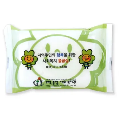 동판인쇄 물티슈 30매 30 000개 동판비별도 휴대용 판촉 홍보 전도용