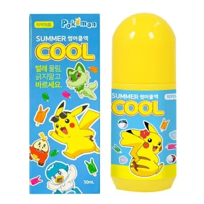 (임박상품 27-02-18) 포켓몬 썸머쿨 50ml