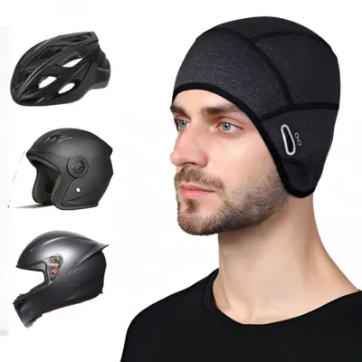 겨울 기모 이너캡 스포츠 헬멧 속 두건 쪽모자 스컬캡 방한 배달용품