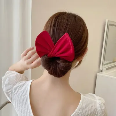 [원가이하/땡처리] 똥머리밴드 똥머리 러블리 머리 밴드 올림머리 당고머리 만두머리 당고 여신 머리끈 헤