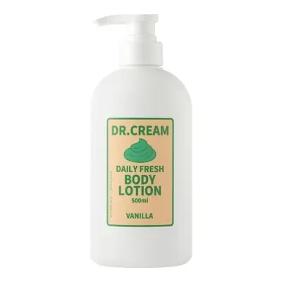 닥터크림 바디로션 500ml 바닐라향 3초 쿨링 바디보습제 향기좋은 저자극 건조한피부 보습