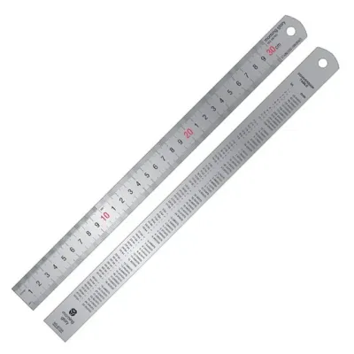 모닝글로리 문구자 스테인레스자 30cm 사무용자 컷팅자 제도