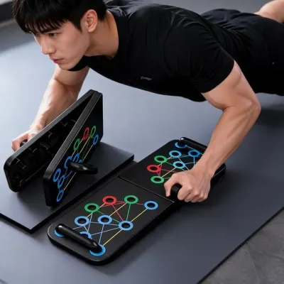 푸쉬업보드 식스틴 멀티 팔굽혀펴기 기구 홈트레이닝 근력운동 헬스기구