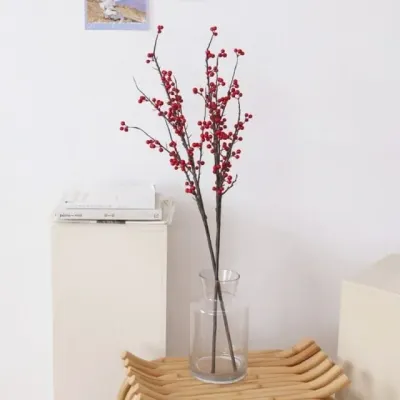 망개열매 조화 인테리어 가지 대형 데코 소품 나뭇가지