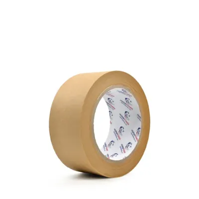 kimspp 무소음 크라프트 종이 테이프 48mm 40M 사무용 문구 커터기 박스 테이프