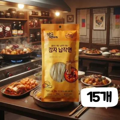 찜닭이랑 어울리는 감자 당면 100g x 15개