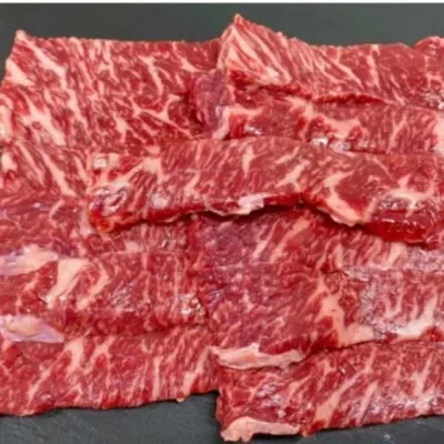 1등급 육우 꽃갈비살 400g 소고기 구이용