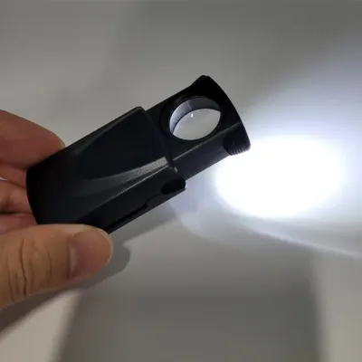 원터치 led 확대경