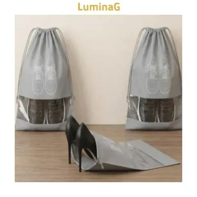 가방 비닐 신발주머니 32x44cm 슈즈 소지품 수납 외출