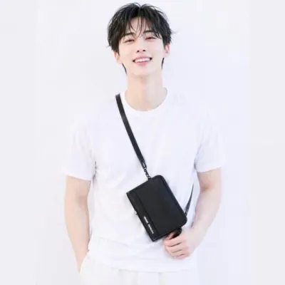여행용 크로스 RFID차단 목걸이 파우치 카드수납 미니백 지갑 여권가방 휴대용지갑 해외여행 여행지갑