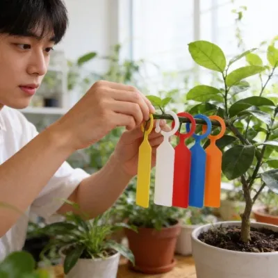 식물 이름표 가드닝 원예용 라벨 데일리 홈가드닝 감성 인테리어 10P