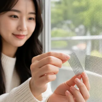 모기장 보수 테이프 창문 망 구멍 메우기 스티커 15x 패치