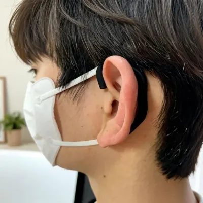 마스크 귀 방지 실리콘 이어가드 스트랩 밴드 끈 귀걸이 고리 완화 휴식 불편 해소