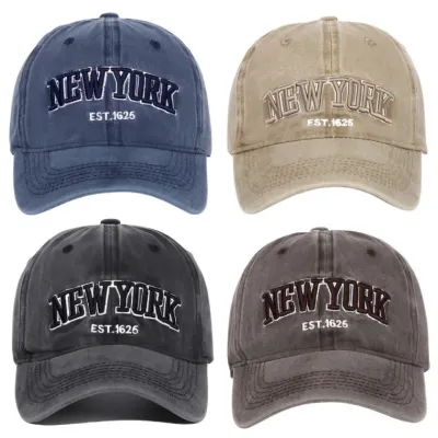 런칭특가 빈티지 NY 볼캡 캡모자 뉴욕 야구모자 워싱캡 데님 챙모자 남자모자 여자모자 군모